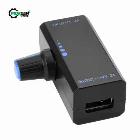 DC5V 4A 18W USB Speed Controller Fan Radiator Stepless Speed Controller Adjustable Control USB Fan S