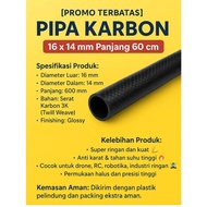 60cm Carbon Tube Carbon Pipe Diameter OD 16mm ID 14mm 3K 16x14mm glossy 16x14 for rc airplane