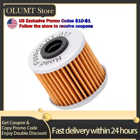 Motorcycle Oil Filter For HONDA NC700X CTX700N DCT CRF1000D SXS1000M3 TALLON 1000R Pioneer 1000 GL18