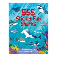 555 Sticker Fun Sharks By Susan Mayes (PB)