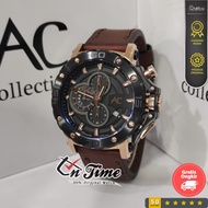 Jam Tangan AC Alexandre Christie Pria 9205 MCL Kulit Original