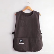 Waterproof Apron Vest Style Apron Kitchen Apron Cooking Apron Barista Apron Work Apron Stain-Resista