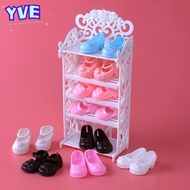 YVE 1/3 1/6Doll Shoes Foot Length 2cm Multistyles Female Long Knees Boots