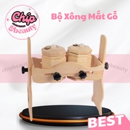 Wooden mugwort eye steamer, high quality wooden eye steamer