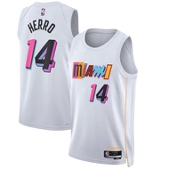 New Jersey Miami Heat 22-23 Kích thước Herro Basketball Thể thao Vest cho cả nam và nữ cộng với kích