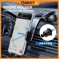 Rotatable Car Phone Holder Suction Cup For Dashboard/Windshield/Air Vent Hook Cell Phone Mount Mobil