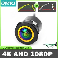 QMKJ Dynamic Trajectory Reversing Camera 4K AHD 1080P/720P/CVBS Golden Fisheye HD Starlight Night Vi
