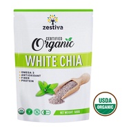 Zestiva Organic White Chia Seeds