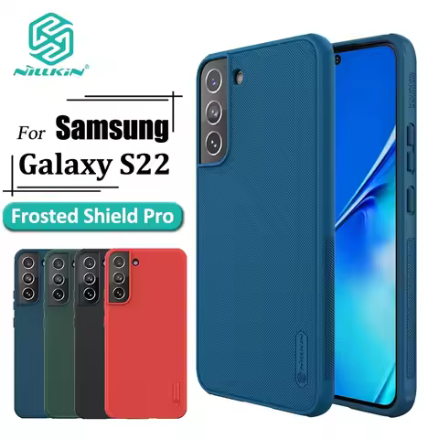 Nillkin Super Frosted Shield Pro Case For Samsung Galaxy S26 S25 Edge S24 FE S23 S22 A57 A37 Anti-Fi