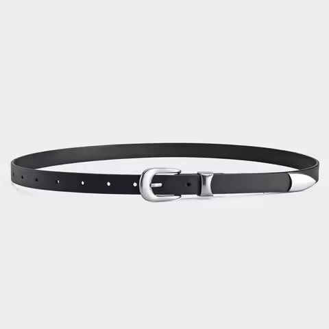 Black Luxury Designer Belts Y2K Jeans Simple Waist Strap Casual 6 Styles Pu Leather Belt Men and Wom