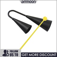 [ammoon]Two Tone Metal A-go-go Bell Cowbell Percussion Instrument with Striker
