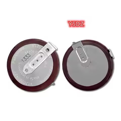 1 pcs/lot VL2020 2020 3 V VL2020/HFN batterie Rechargeable batterie au Lithium avec jambes 180 degré