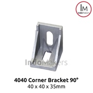 4040 Corner Bracket 90 Degree Angle Gusset Siku Aluminum Profile