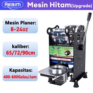 REAIM Cup Sealer Mesin Press Gelas 8oz - 26oz Original Mesin Press Gelas Plastik Sealing Machine