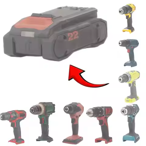 Converter Adapter for Hilti 22V Nuron Batteries To Dewalt for Makita for Hilti for parkside For Milw