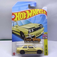 Hot Wheels 92 bmw M3 Yellow The 90s