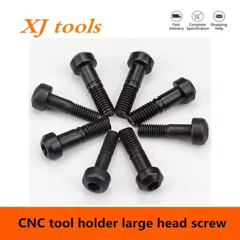 10pcs M5*23mm M5*25 mm M6*25mm CNC Turning Tools Spare Screws Torx Screw for Replaces Carbide Insert