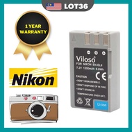 Proocam Nikon En-El9 E9 Battery for Nikon D40, D60, D3000, D5000 DSLR 1 Year Warranty A