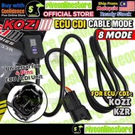 KOZI Cable Mode ECU CDI Button Map Adjustable 8 Mode Cable 4 PIN Socket KOZI KZR CDI 101 ESPADA EX5 