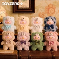 LULU PIG TEDDY LULU 猪复古泰迪 LULU 罐头猪 Toyzeroplus Lulu-retro Teddy stuffed pig doll