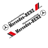 สติกเกอร์รถเครื่องประดับร่างกายด้านข้างประตูรถยนต์ดีคอลปกกันรอยขีดข่วนสำหรับ Mercedes Benz EQE EQC W207 W211 W205 W212 W204 W220 W206 W124 W213 W218อุปกรณ์เสริมรถยนต์ W222