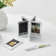 Polaroid Photo Frame Magnetic Transparent Acrylic Magnet Whiteboard Sticker 3 Inch Album Small Card 