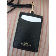 Coach LANYARD BLACK