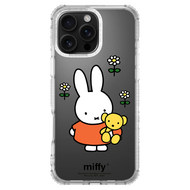 HI-SHIELD Stylish เคสใสกันกระแทก iPhone รุ่น Miffy005 [เคส iPhone16  iPhone15  iPhone 14  iPhone 13]