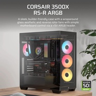 CORSAIR 3500X (RS-R, LX-R) ARGB Mid-Tower PC Case