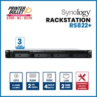 Synology RackStation RS822+​ 4-Bay 3.5" SATA HDD NAS