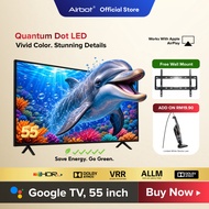 New Airbot Quantum Mini-LED/QLED | 4K 55/65 inch Google Smart AI TV Inbuilt Chromecast Dolby Atmos A