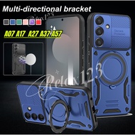 Fo Samsung A17 A07 A27 A37 A57 Shockproof Armour Magnetic Case For Samsung Galaxy A07 A27 A37 A57 Sa