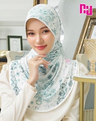 NUNUH FIROJA  ผ้าคลุมผมฮีญาบมุสลิมแบบสวมสำเร็จ ทรงฟองน้ำตารง (FN-T)