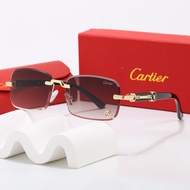 2026 New Style Cartier Rimless Glasses Extravagant Style Sunglasses Luxury Exquisite Fashion Sunglas