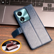 For Huawei Honor X5 Plus Play 40 WDY-AN00 WOD-LX1 WOD-LX2 WOD-LX3 Vintage Classic Leather Wallet Cas