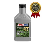 AMSOIL 20W-50 100% Synthetic Motorcycle Oil JASO MA/MA2