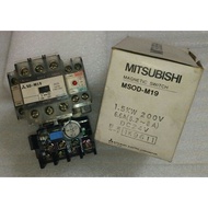 MSOD-M19 = SD-M19 Electromagnetic Contactor+TH-K18 Thermal Inn [(5.2-8A) 5.2-6.6-8A] Mitsubishi 24