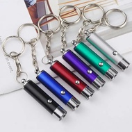 LED UV Flashlight Keychain Mini Ultraviolet Torch UV Black Light Portable Money Detector Torch Light