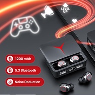 VAORLO Earphone Bluetooth 5.3 TWS Gaming HIFI Stereo Sound - M90 Pro Kualitas Audio Game Terbaik