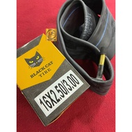 BLACK CAT TUBE 16X2.5/3.0 AV48 16x2.5 16x3.0 Bicycle Inner Tube BEST QUALITY AV Valve 48mm schrader