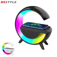 DSstyles กล้อง WiFi ลับกล้องสอดแนมพร้อมที่ชาร์จแบบไร้สายลำโพงบลูทูธแอปรีโมทคอนโทรล1080P การตรวจจับการเคลื่อนไหวกล้องพี่เลี้ยง