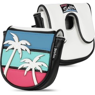 Coconut Tree DF3 Mallet Putter Cover Golf Head Cover Golf Club Cover