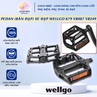 [GoGo Bike] WELLGO K79 VB087 VB249 bicycle pedal (Can attach Strap)