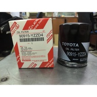 Toyota Genuine 90915-YZZD4 Oil Filter - Toyota Land cruiser UZJ100 UZJ200
