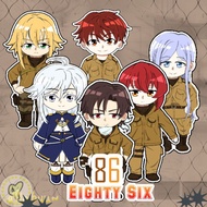 GANTUNGAN 86 Eighty Six Acrylic Keychain Anime Ganci Keychain