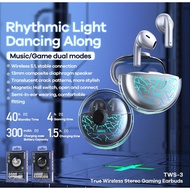REMAX Gaming Earbud Wireless Earphone Gaming TWS-3 Earbuds Gaming Earbuds Earphone Gaming Bluetooth