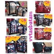 Trolly Anello / / 4 Wheels / / 2in1 Small Bags Can Be Sling (waterproof)