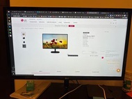 二手 LG IPS 27"吋 Full HD 液晶螢幕