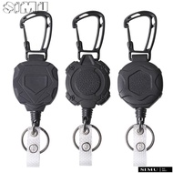 SIMULR Retractable Badge Holder Office Supplies Bus Card Cover  Badge Holder Badge Reel Clip Identit