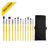 Bdellium Tools STUDIO EYES 12PC Brush Set. Brush SET WITH ROLL-UP POUCH